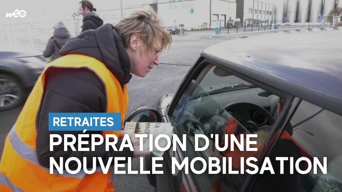 Retraites : les opérations de tractages se multiplient